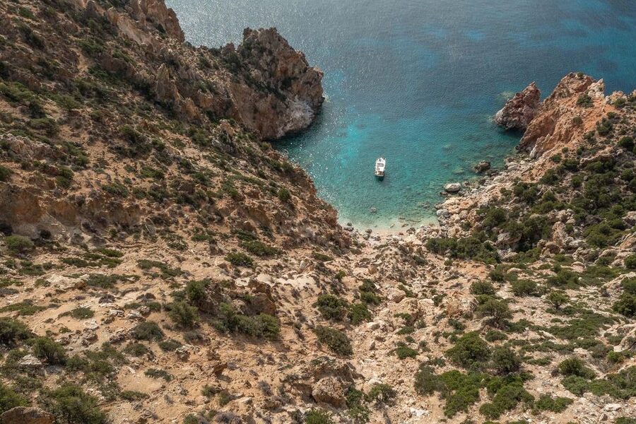 Shared Morning Cruise from Pollonia to Polyaigos - Kimolos, caves, and volcanic scenery