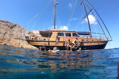 Shared Mykonos Sail Cruise to Delos and Rhenia Islands