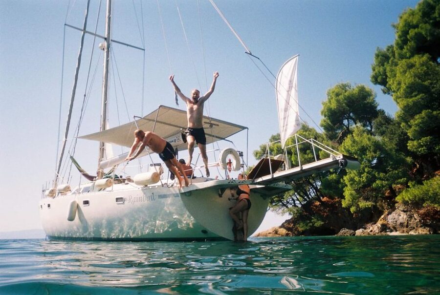 Skiathos: Day-Sailing Tour with Lunch on Board - Lunch on Rainbow is a real part of the value