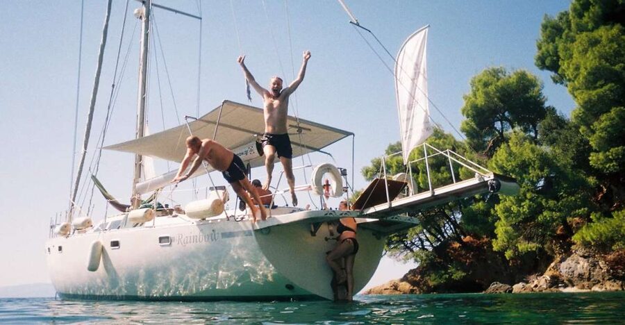 Skiathos: Day-Sailing Tour with Lunch on Board - The swim stops are the main event