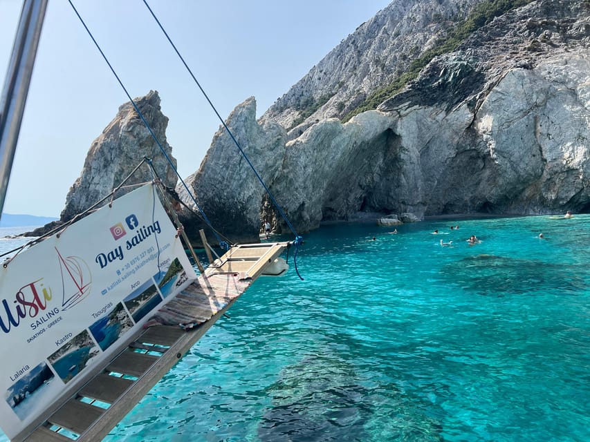 Skiathos: day sailing trip with swim stops and lunch - Setting out from Skiathos
