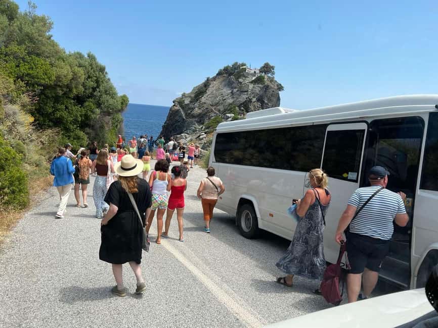 Skopelos: Mamma Mia Tour - Agios Ioannis of Kastri and its 200 stone steps