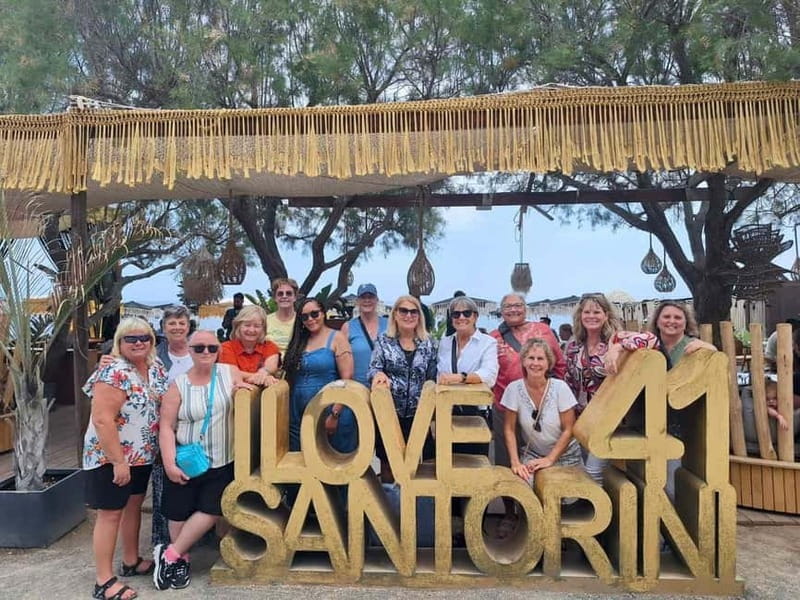 Small-Group Tour: Best of Santorini - Firostefani: twenty minutes at the blue dome