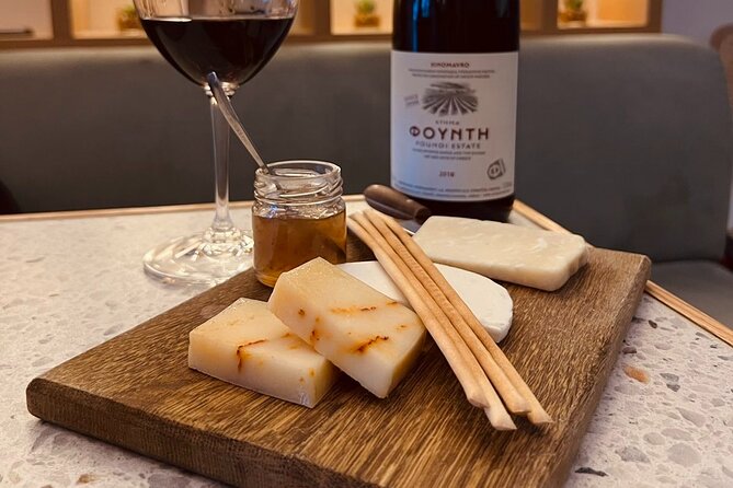 Small-Group Wine Tour in Athens with Tasting - Six Greek wines, arranged by color