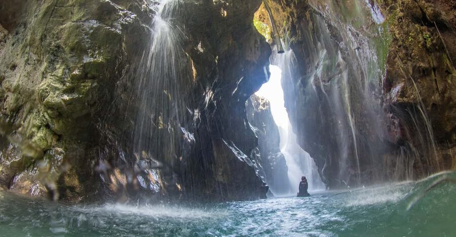Snorkel trip to the Kourtaliotiko Waterfalls Plakias - The 300-step descent to the chapel