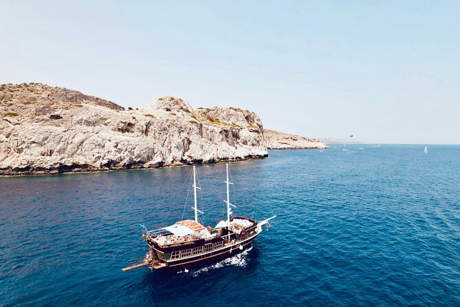 Sun & Sea 6 Hour All Inclusive Swimming Cruise with Greek BBQ & Unlimited Drinks - Anthony Quinn Bay, the scenic first or second stop