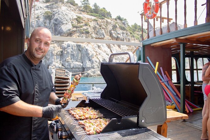Sun & Sea 6 Hour All Inclusive Swimming Cruise with Greek BBQ & Unlimited Drinks - Choose your seating carefully