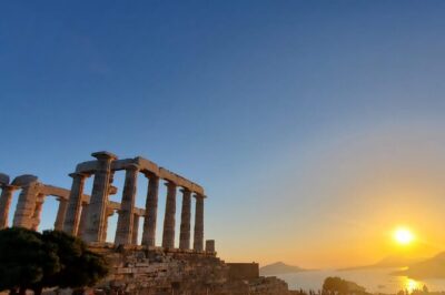 Temple of Poseidon and Cape Sounion Sunset Tour with Audio Guide