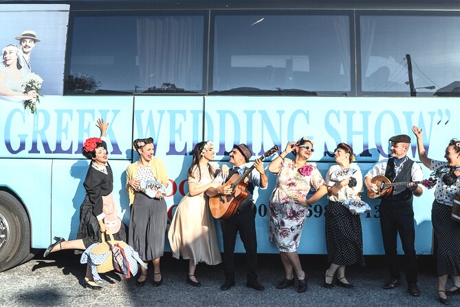 The Greek Wedding Show - Santorini - Meze, wine, and the important dinner warning