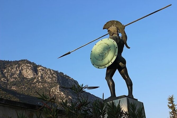 Thermopylae The battle of the 300 Spartans & Delphi Day Tour - The Thermopylae Museum and the hot springs