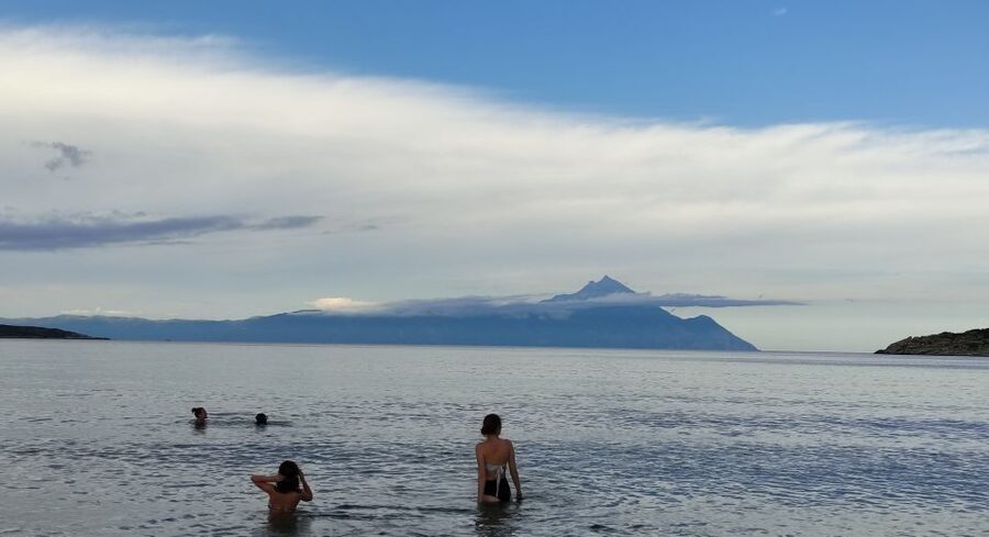 Thessaloniki: Halkidiki Beach-Hopping with Swimming - First swim: soft sand and clear water