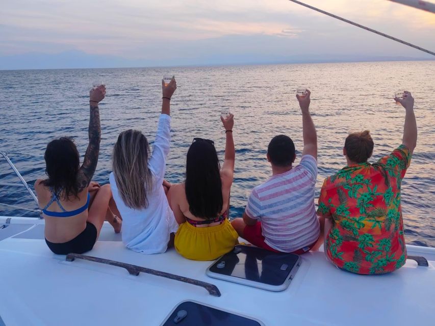 Thessaloniki Sunset Cruise departing from Nea Michaniona - Swimming and snorkeling from the sailboat