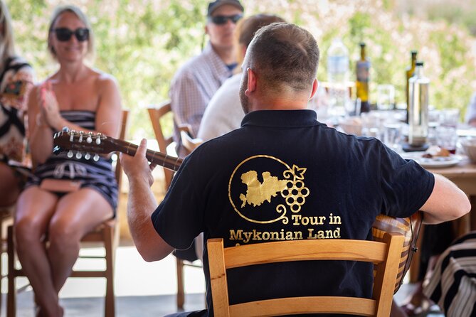 Tour and Wine Tasting in Mykonian Land - Food turns a tasting into lunch