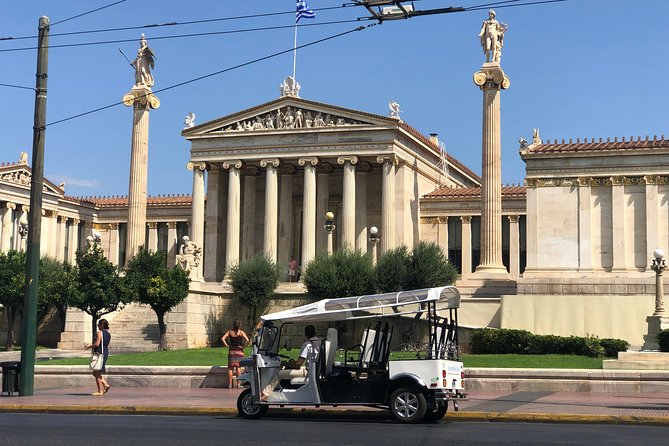 Tuk Tuk Athens Complete City Center Tour - 100% Electric (3 hour) - Neoclassical Athens at the Academy