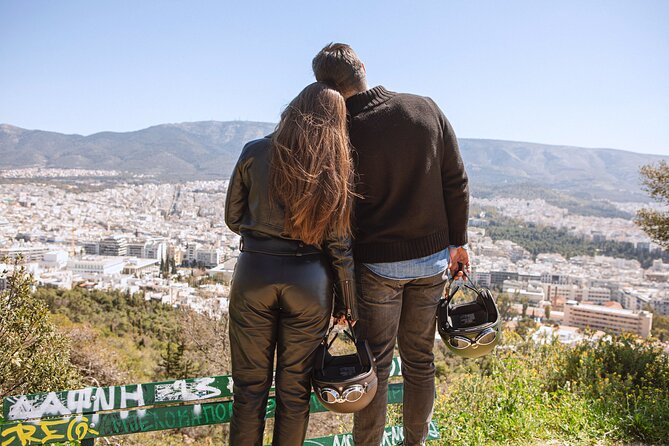 VIP 90" Private Sidecar Tour of Athens Acropolis & Lycabetus - Climbing Mount Lycabettus for the big city view