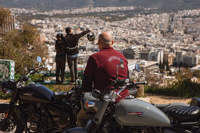 VIP 90" Private Sidecar Tour of Athens Acropolis & Lycabetus - The guides make the short route feel personal