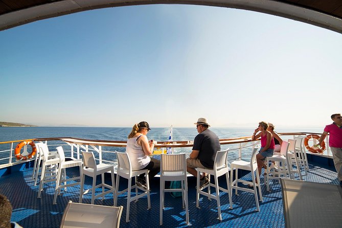 VIP Day Cruise from Athens to Hydra, Poros and Aegina - The ship, seating, and long hours at sea