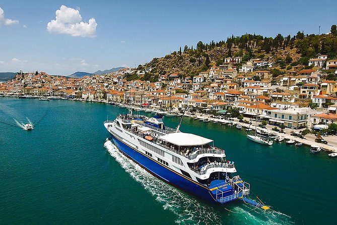 VIP Day Cruise from Athens to Hydra, Poros and Aegina - Poros: a quick climb above the harbor