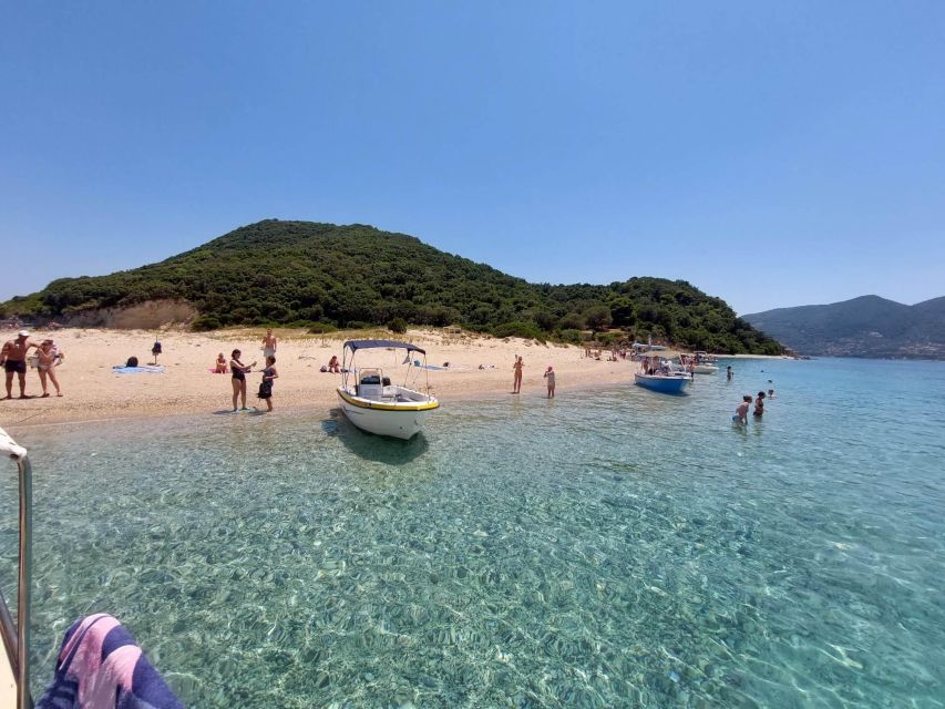 Zakynthos: Half-Day Tour to Turtle Island and Keri Caves - Cameo Island and its wooden bridge
