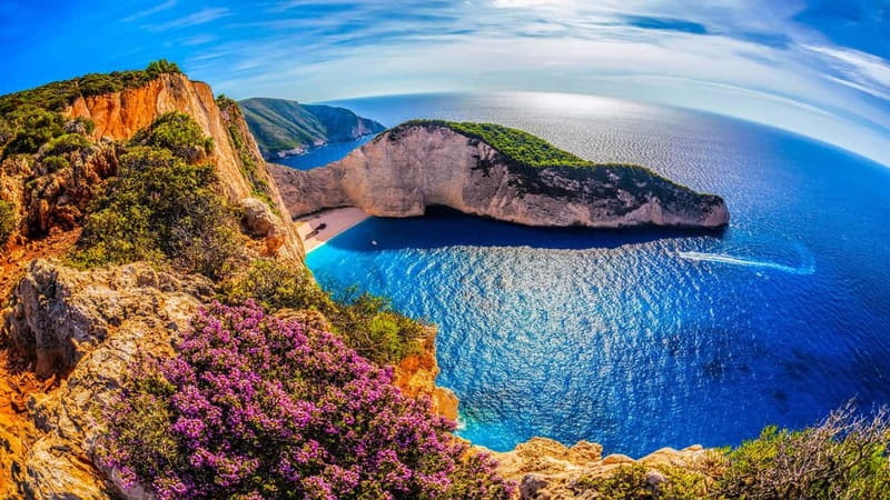 Zakynthos: Shipwreck Beach, Viewpoint, Blue Caves Day Tour - Porto Vromi begins the three-hour boat journey