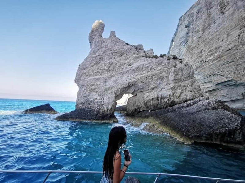 Zakynthos: Shipwreck Beach, Viewpoint, Blue Caves Day Tour - The Blue Caves are best seen from inside