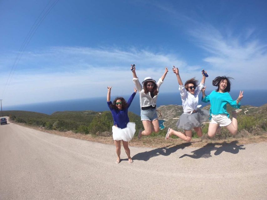 Zakynthos: Shipwreck Beach, Viewpoint, Blue Caves Day Tour - Exo Chora and the 2,000-year-old olive tree