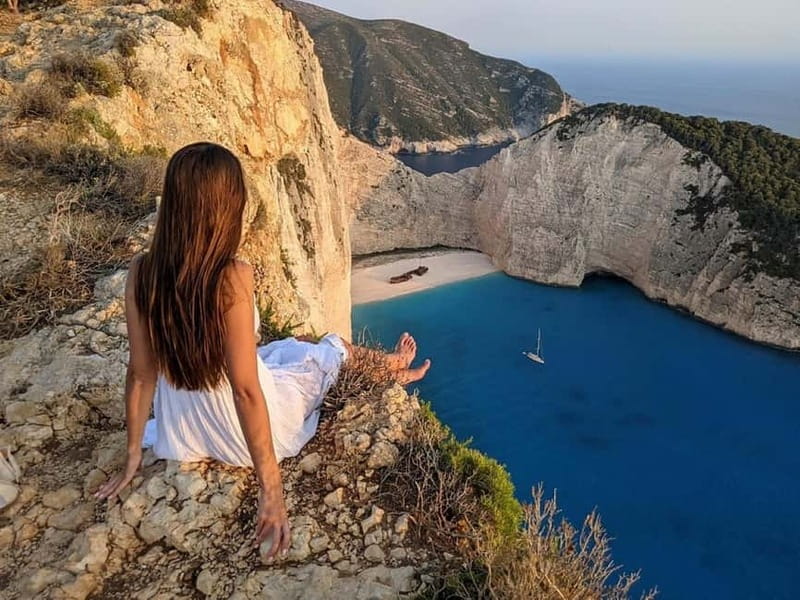 Zakynthos: Shipwreck Beach, Viewpoint, Blue Caves Day Tour - The Navagio viewpoint is the classic Zakynthos photograph