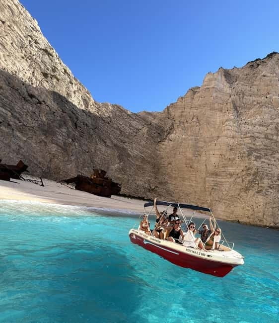 Zakynthos: Shipwreck & Caves Private Boat Tour with Skipper - Safety, weather, and practical limits