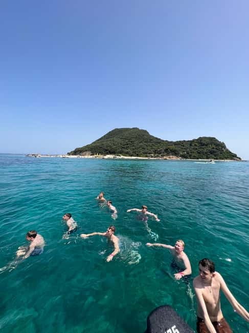 Zakynthos: Turtles, Marathonisi & Keri Caves Speedboat Tour - The ride back to Agios Sostis